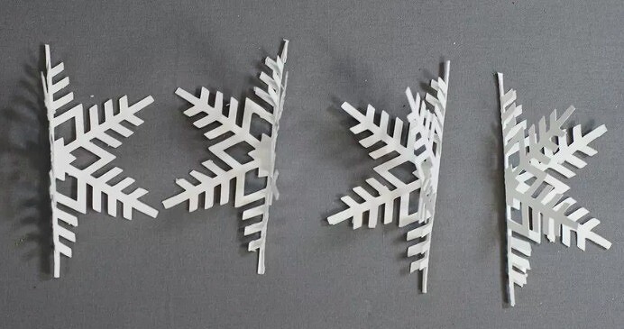 Самые красивые снежинки из бумаги: 40 шаблонов разной сложности