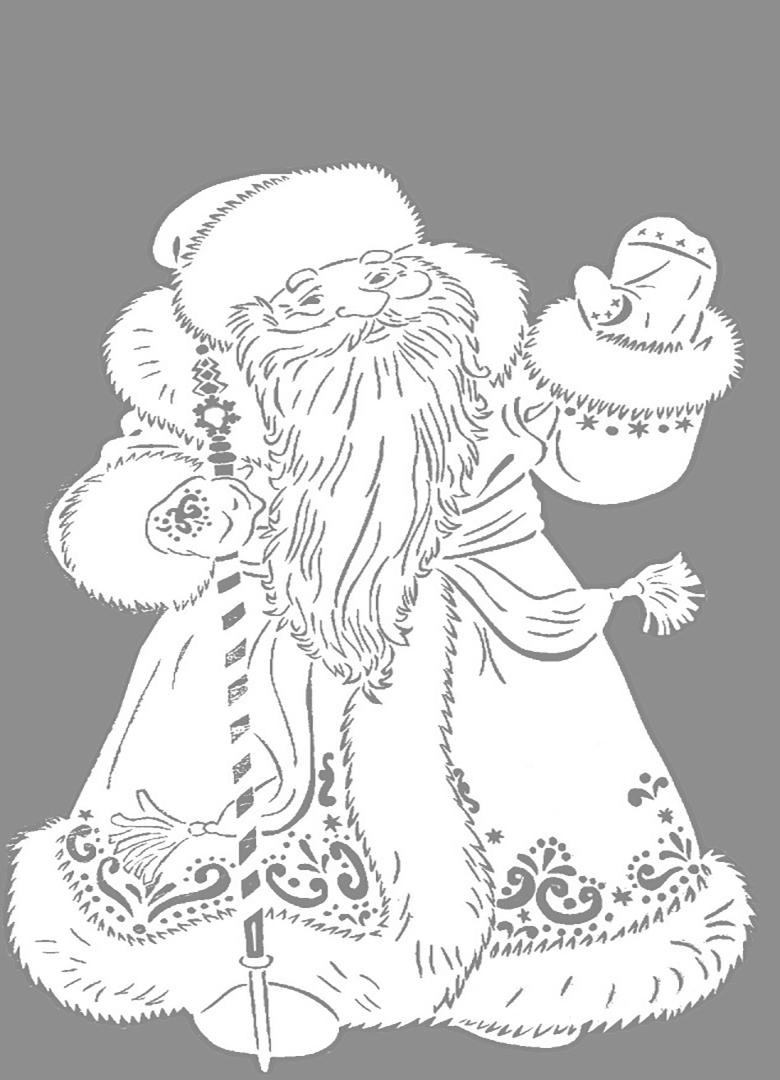 Вытынанки на окна к Новому году 2023 (80 фото) - трафареты и шаблоны, украшение новогоднего окна своими руками