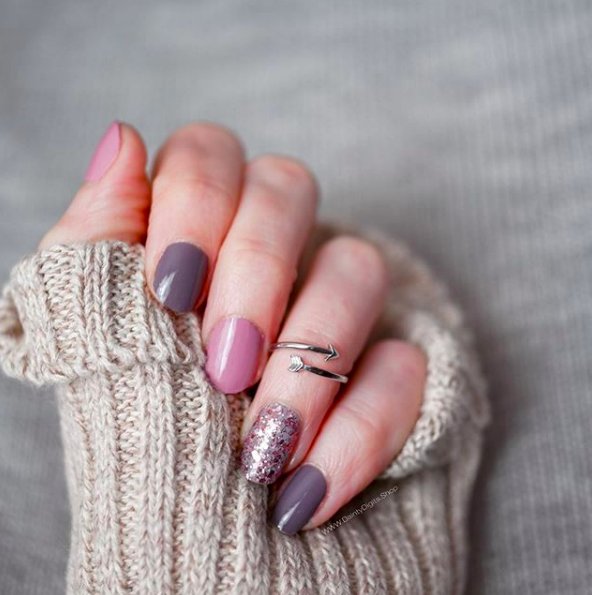 новогодний дизайн ногтей фото 44