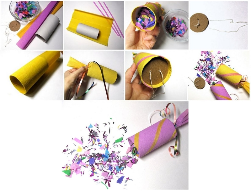 Хлопушка с конфетти