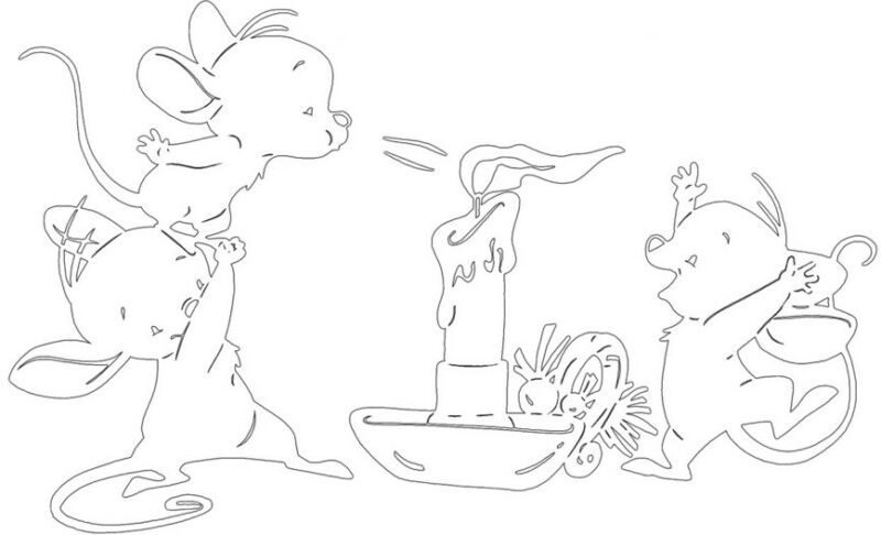 Аппликация мыши: шаблоны для вырезания, мышка из геометрических фигур с мышатами, мышонок из цветной бумаги с сыром для малышей детского сада и школы