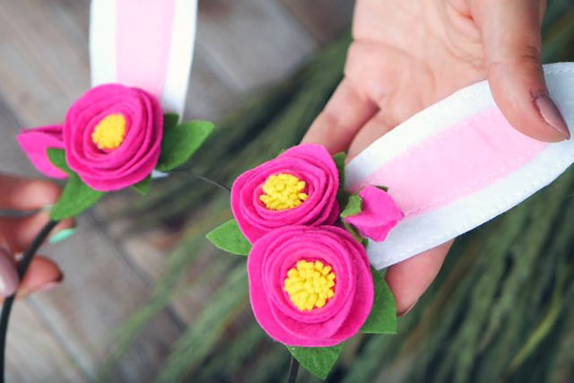 ободок зайчик