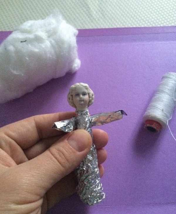 Фото 35: новогодние игрушки стран мира своими руками - ангел необычная новогодняя игрушка своими руками, фото 35
