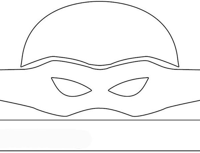 Маска черепашки — мастер-классы