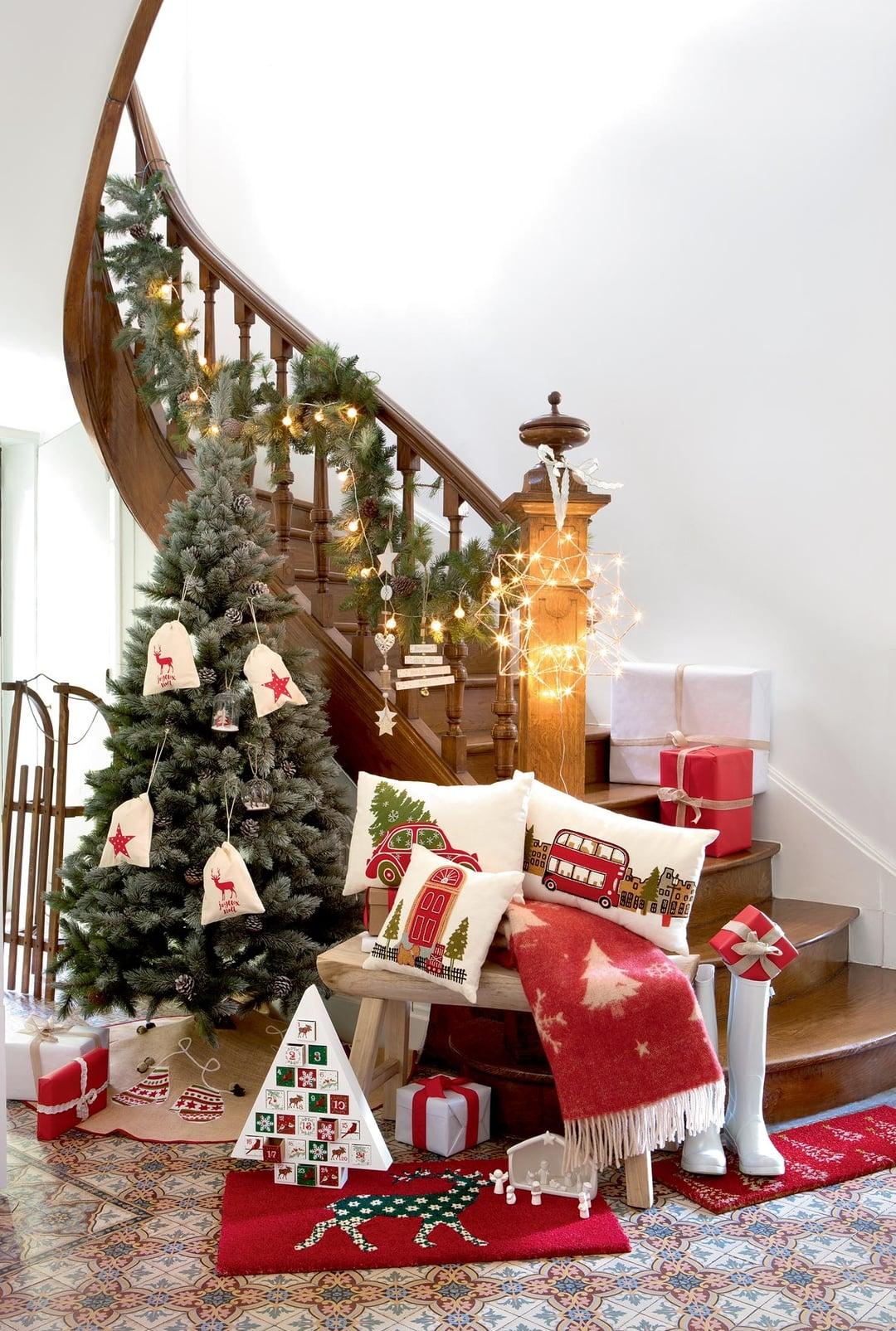 Оформление новогодней елки в стиле эко