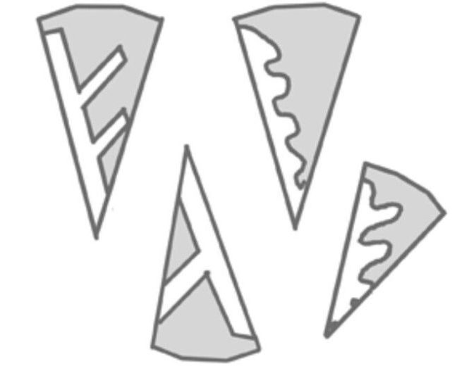 Снежинки из бумаги: шаблоны для вырезания + схемы. Скачивай и распечатывай! этап 15 Снежинки из бумаги: шаблоны для вырезания + схемы. Скачивай и распечатывай! этап 15