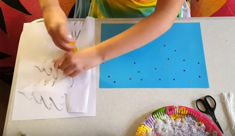 ✂ Идеи аппликаций и композиций на новый год 2019: неординарное творчество для детей и взрослых