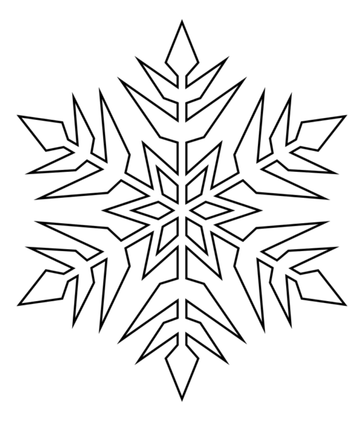 Снежинки из бумаги: 100+ трафаретов и шаблонов для вырезания