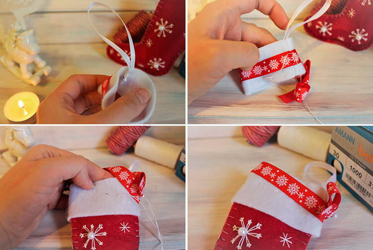 Новогодние поделки из фетра: что можно сделать своими руками как украшение на елку и дома из фетра 93 96