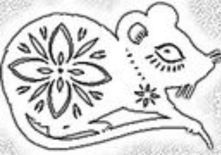 Аппликация мыши: шаблоны для вырезания, мышка из геометрических фигур с мышатами, мышонок из цветной бумаги с сыром для малышей детского сада и школы