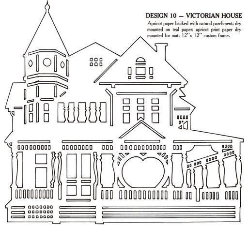 Новогодний домик своими руками: схемы, шаблоны