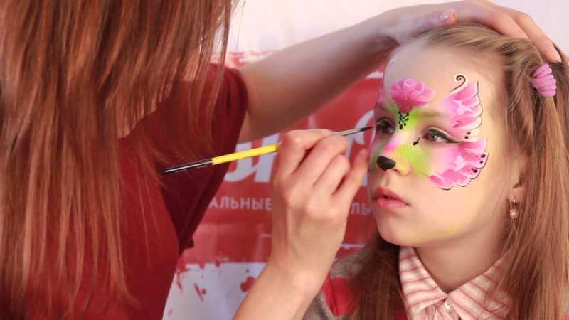 Краски для аквагрима: выбор материала и техника нанесения