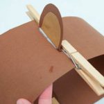 Бумажная маска обезьянки