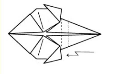 делаем воробья оригами