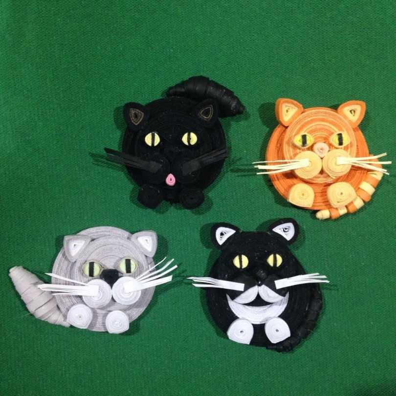 Поделки из бумаги, животные своими руками в детский сад: объемные домашние и лесные зверюшки для дошкольников