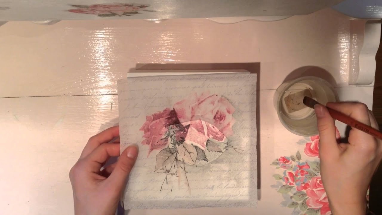 нанесение цветов на коробку