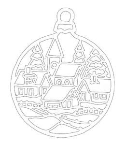 Вытынанки на Новый Год, трафареты на окна и шаблоны для вырезания из бумаги