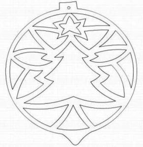 Вытынанки на Новый Год, трафареты на окна и шаблоны для вырезания из бумаги