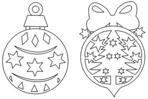 Вытынанки на Новый Год, трафареты на окна и шаблоны для вырезания из бумаги