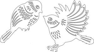 Вытынанки на Новый Год, трафареты на окна и шаблоны для вырезания из бумаги