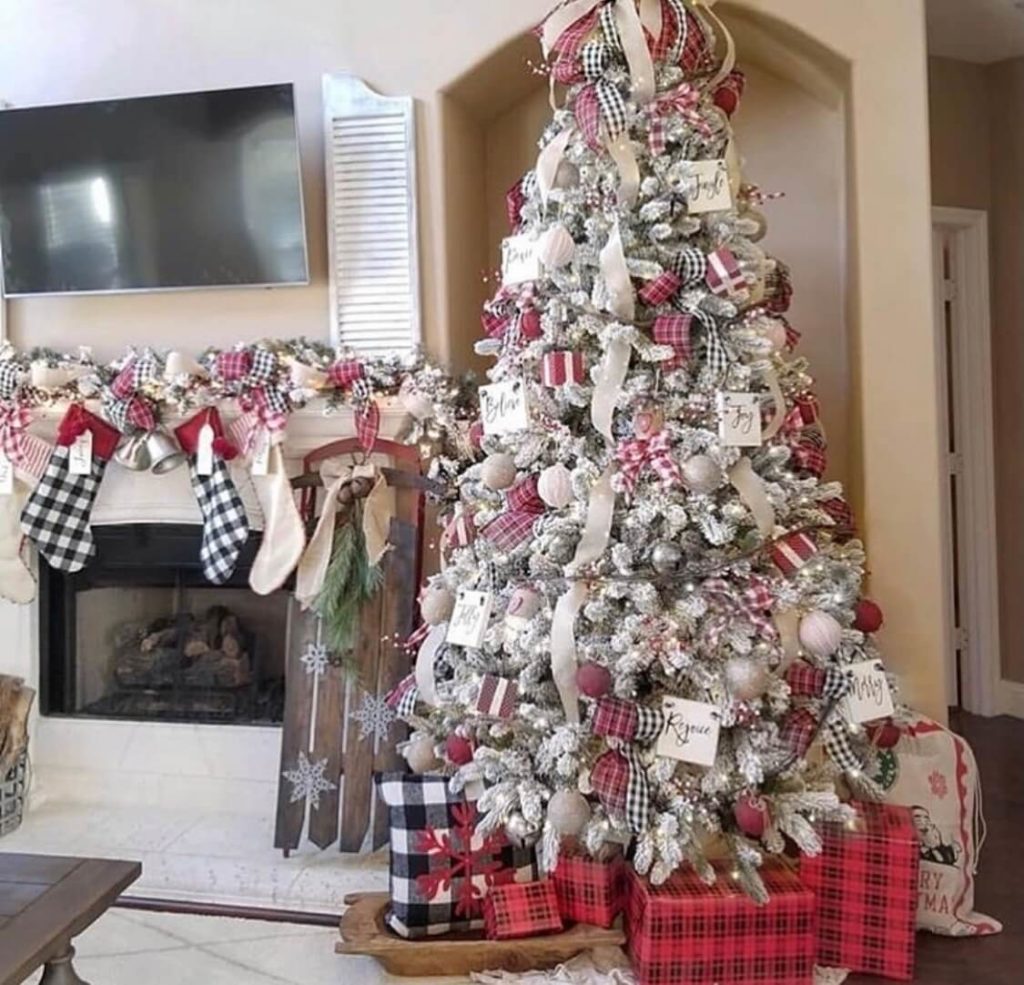 Белые елки – как украсить, актуальные советы