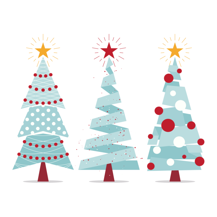 Вытынанки на Новый Год, трафареты на окна и шаблоны для вырезания из бумаги