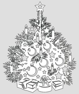 Вытынанки на Новый Год, трафареты на окна и шаблоны для вырезания из бумаги