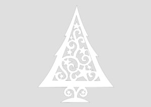 Вытынанки на Новый Год, трафареты на окна и шаблоны для вырезания из бумаги