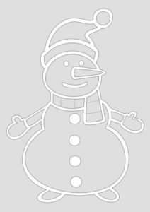 Вытынанки на Новый Год, трафареты на окна и шаблоны для вырезания из бумаги