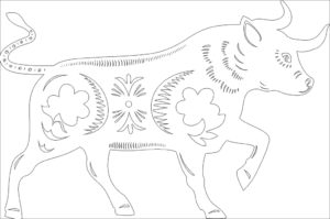 Вытынанки на окна к Новому году 2023 (80 фото) - трафареты и шаблоны, украшение новогоднего окна своими руками