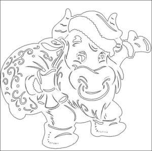 Вытынанки на окна к Новому году 2023 (80 фото) - трафареты и шаблоны, украшение новогоднего окна своими руками