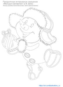 Вытынанки на Новый Год, трафареты на окна и шаблоны для вырезания из бумаги