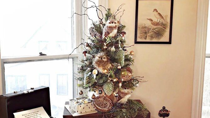 Новогодний декор: 40 фантастических идей для украшения маленькой елочки 15