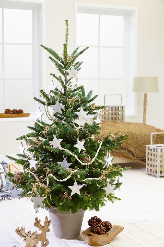 Новогодний декор: 40 фантастических идей для украшения маленькой елочки 7