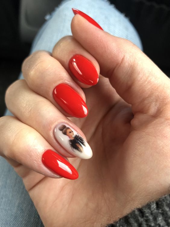 Красный маникюр 2022-2023: (210+ фото) тренды и новинки дизайна