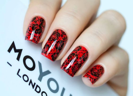 Красный маникюр 2022-2023: (210+ фото) тренды и новинки дизайна