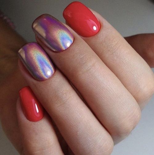 Красный маникюр 2022-2023 — модные тенденции и новинки дизайна