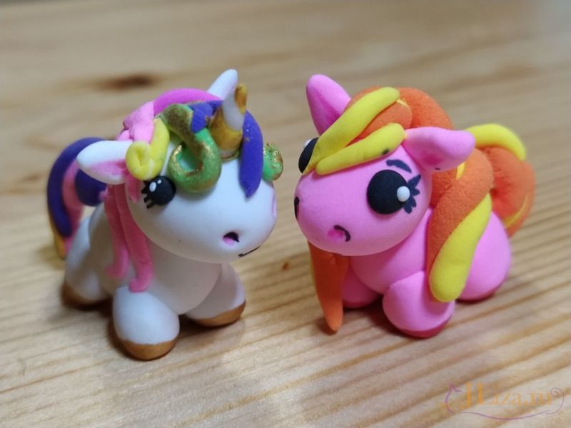 Новогодние поделки из пластилина для детей