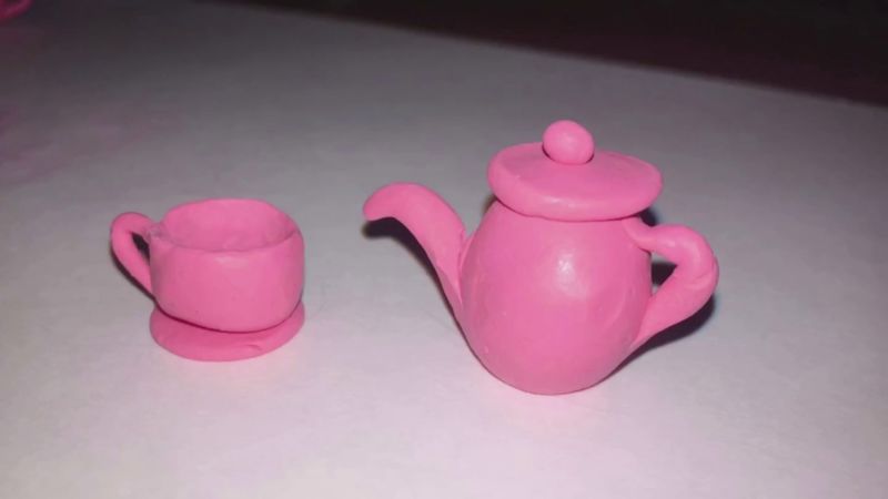 Новогодние поделки из пластилина для детей