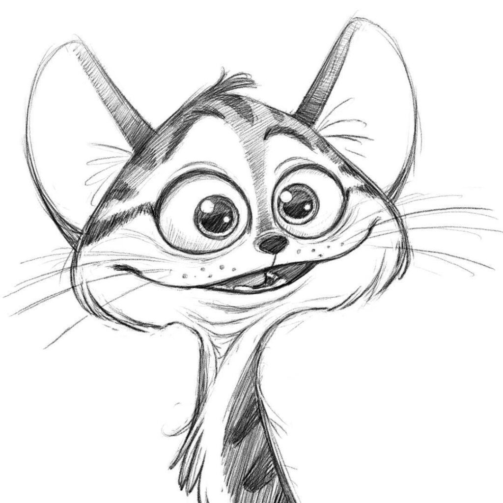 Забавный кот