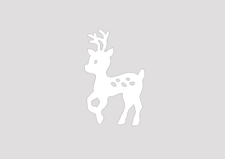 Вытынанки на Новый Год, трафареты на окна и шаблоны для вырезания из бумаги