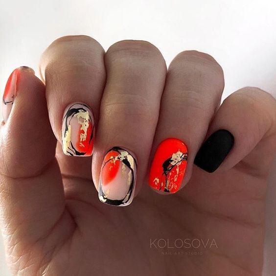 Красный маникюр 2022-2023: (210+ фото) тренды и новинки дизайна