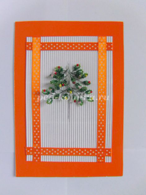 новогодние поделки из бисера для начинающих 4