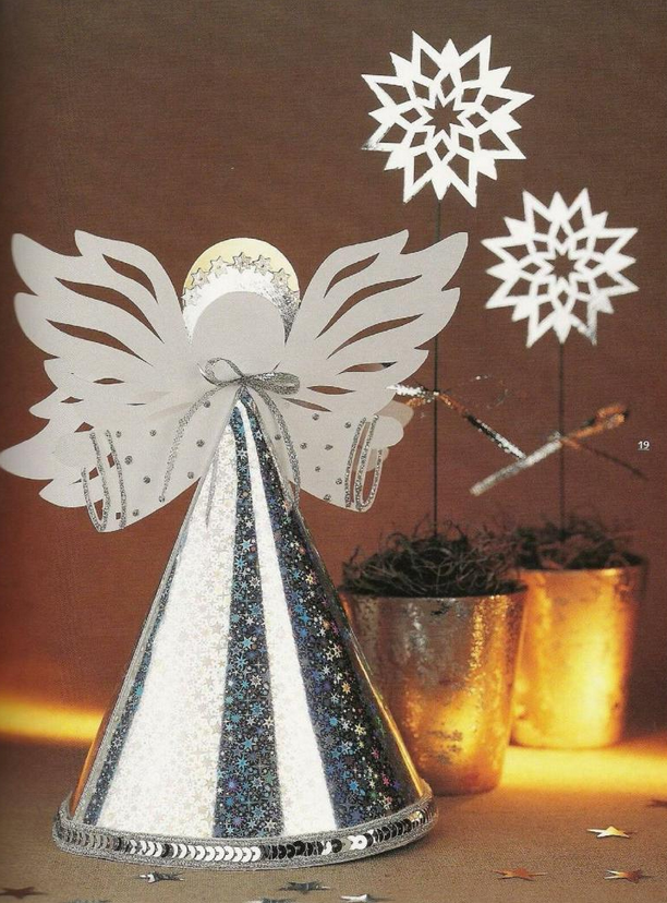 150 идей + Ангел своими руками на Рождество, Новый год, елочные игрушки: выкройки, шаблоны для вырезания