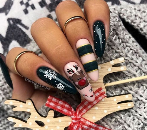 модные тенденции в маникюре на Новый год 2