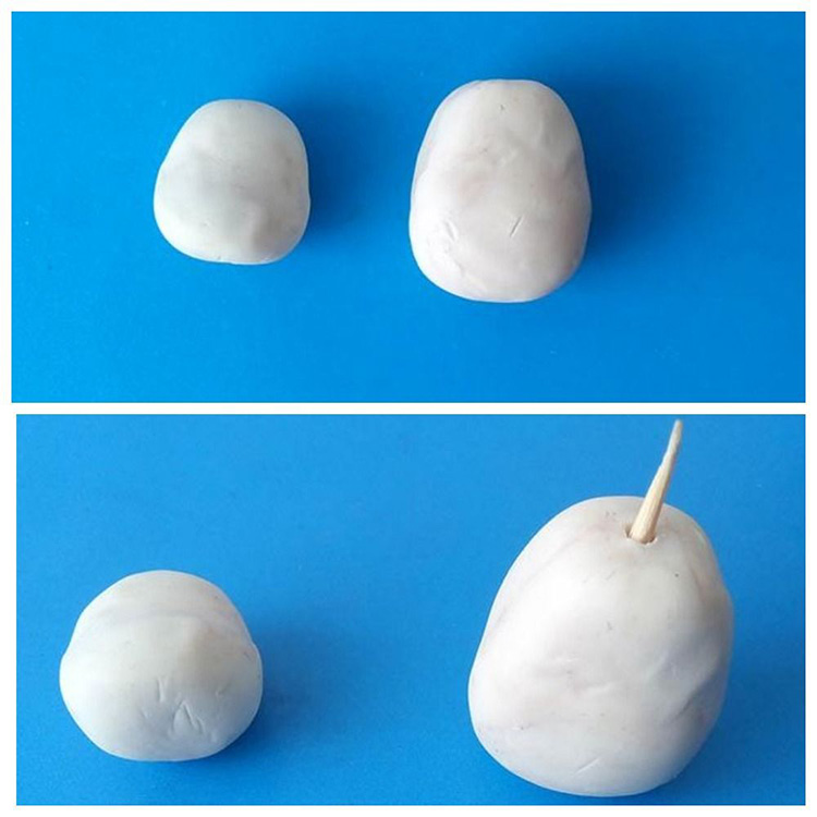 Мастер-класс по изготовлению объемного белого ведмедя из пластилина