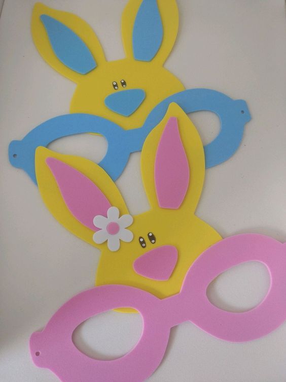 Маска кролика из бумаги и картона: как сделать маску для ролевых игр детям на голову своими руками, распечатать голову кролика, ушки - шаблоны, трафареты