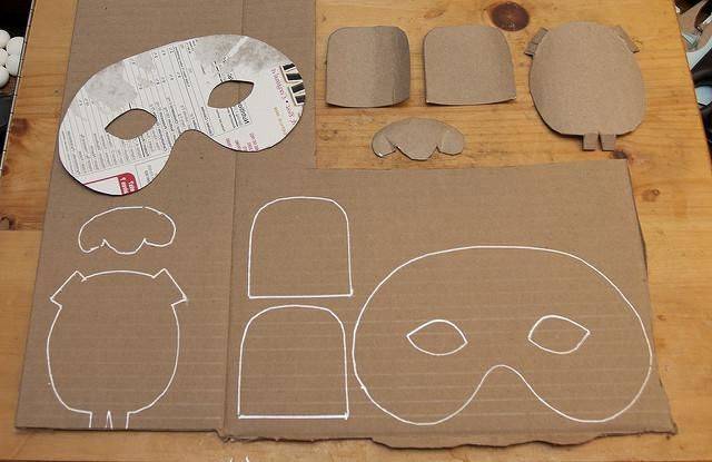 Маски из бумаги своими руками - 86 фото идей и легких шаблонов для вырезания: волка, лисы, паука, совы