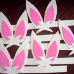 Бумажные заячьи ушки