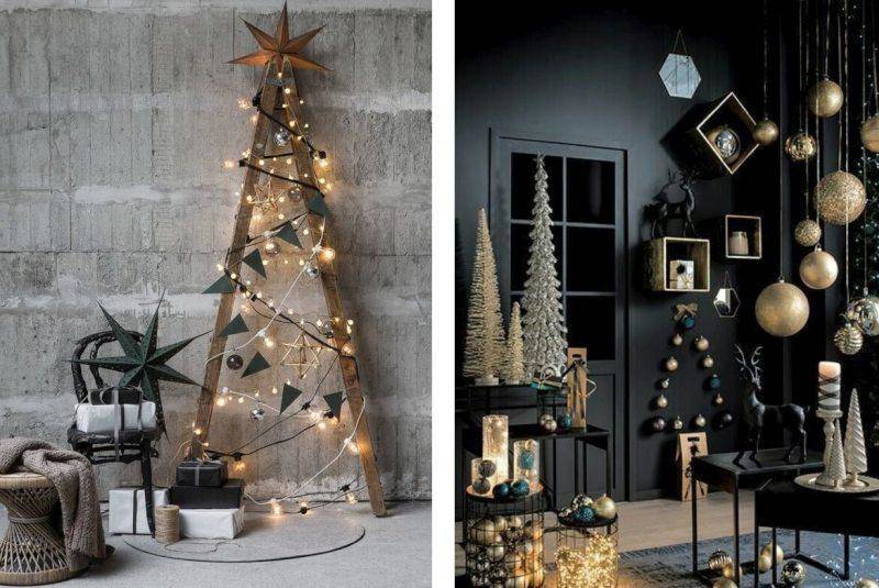 Белые елки – как украсить, актуальные советы